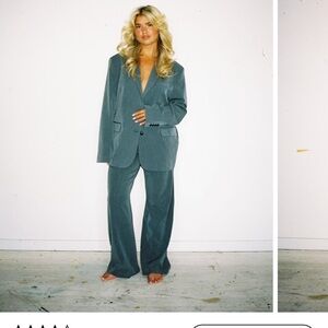 NWT Djerf Avenue Favorite Pants Grey, XXS